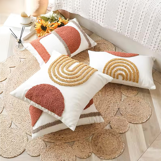 Tufted Boho Cushions
