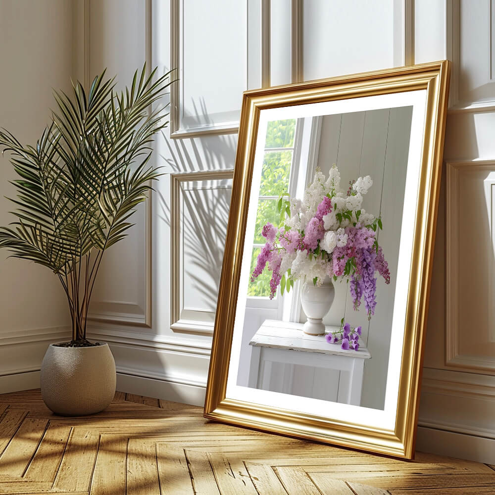 Frische Blumen Kunstdruck