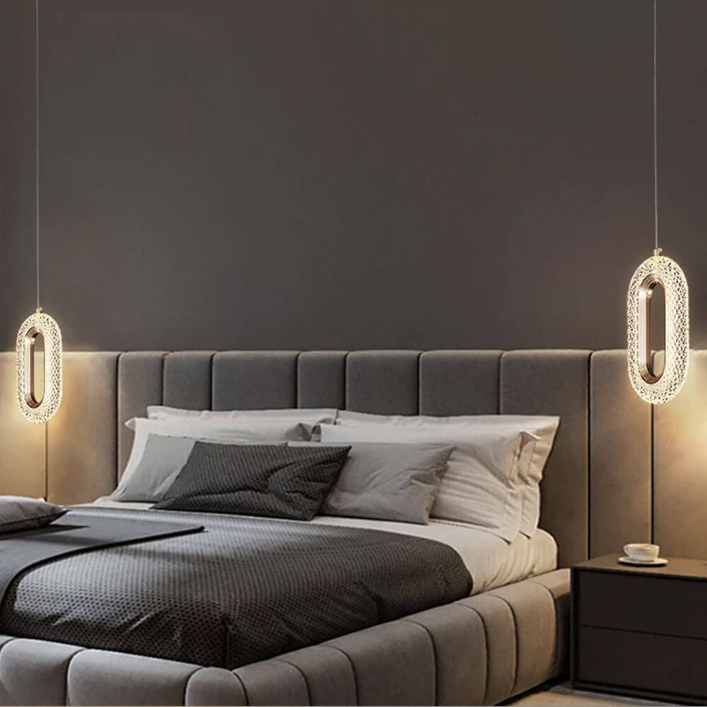Luxury LED Crystal Style Drop Chandelier
