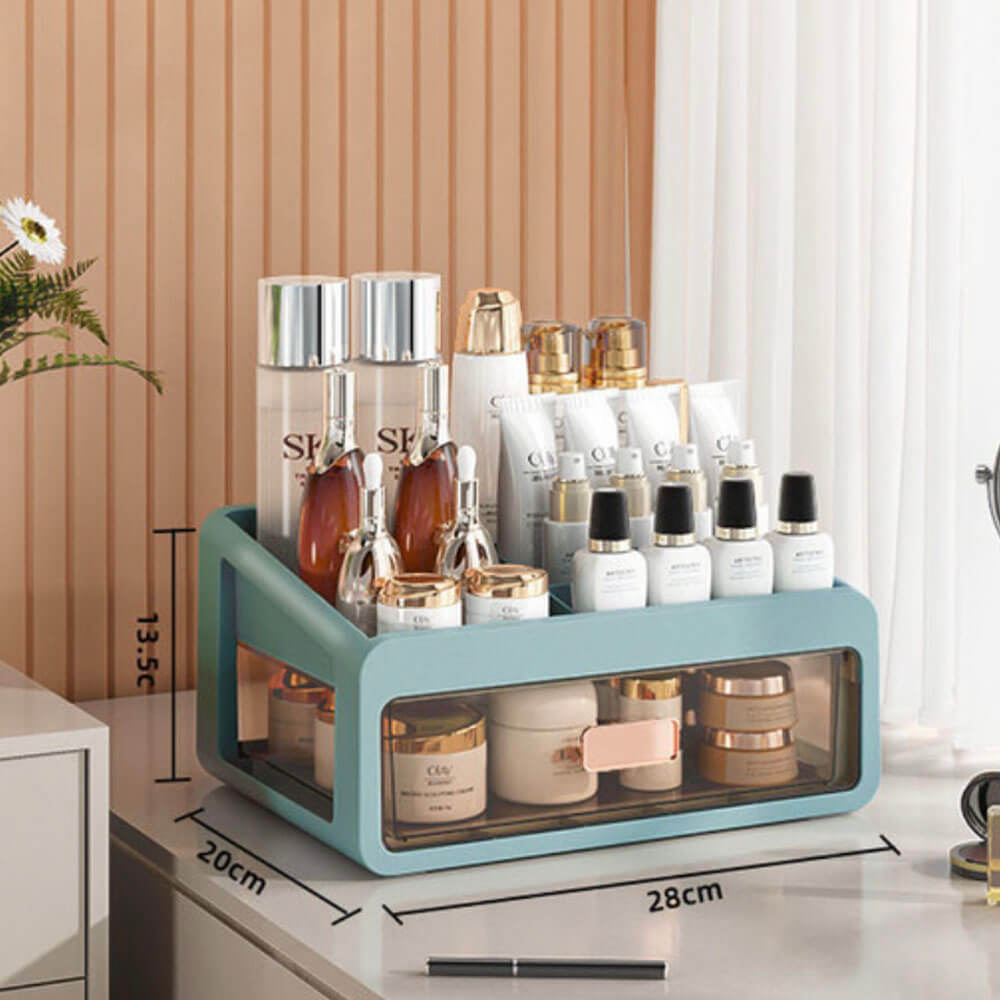 Elite Makeup/ Skin Care Beauty Organiser - Nordic Green