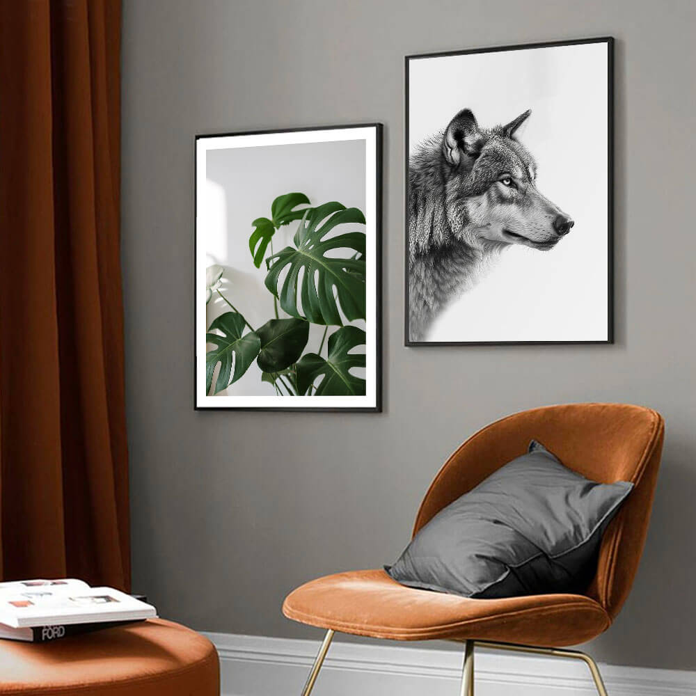 Artic Wolf Art Print