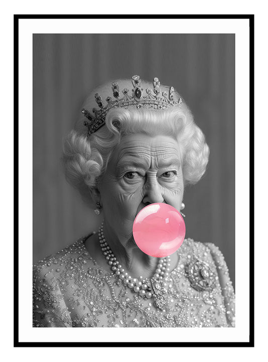 Bubblegum Queen Art Print - Free Printable Art