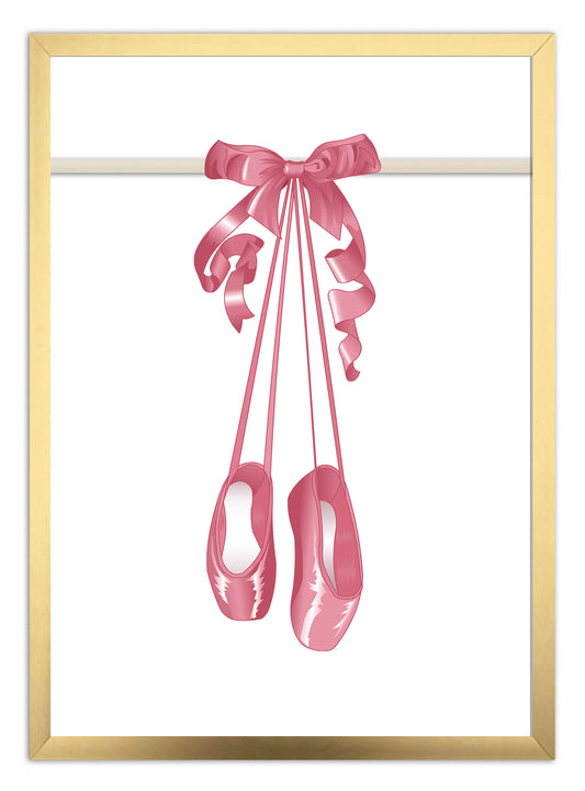 Ballet Shoes Art Print - Jasmine and Jade Interiors