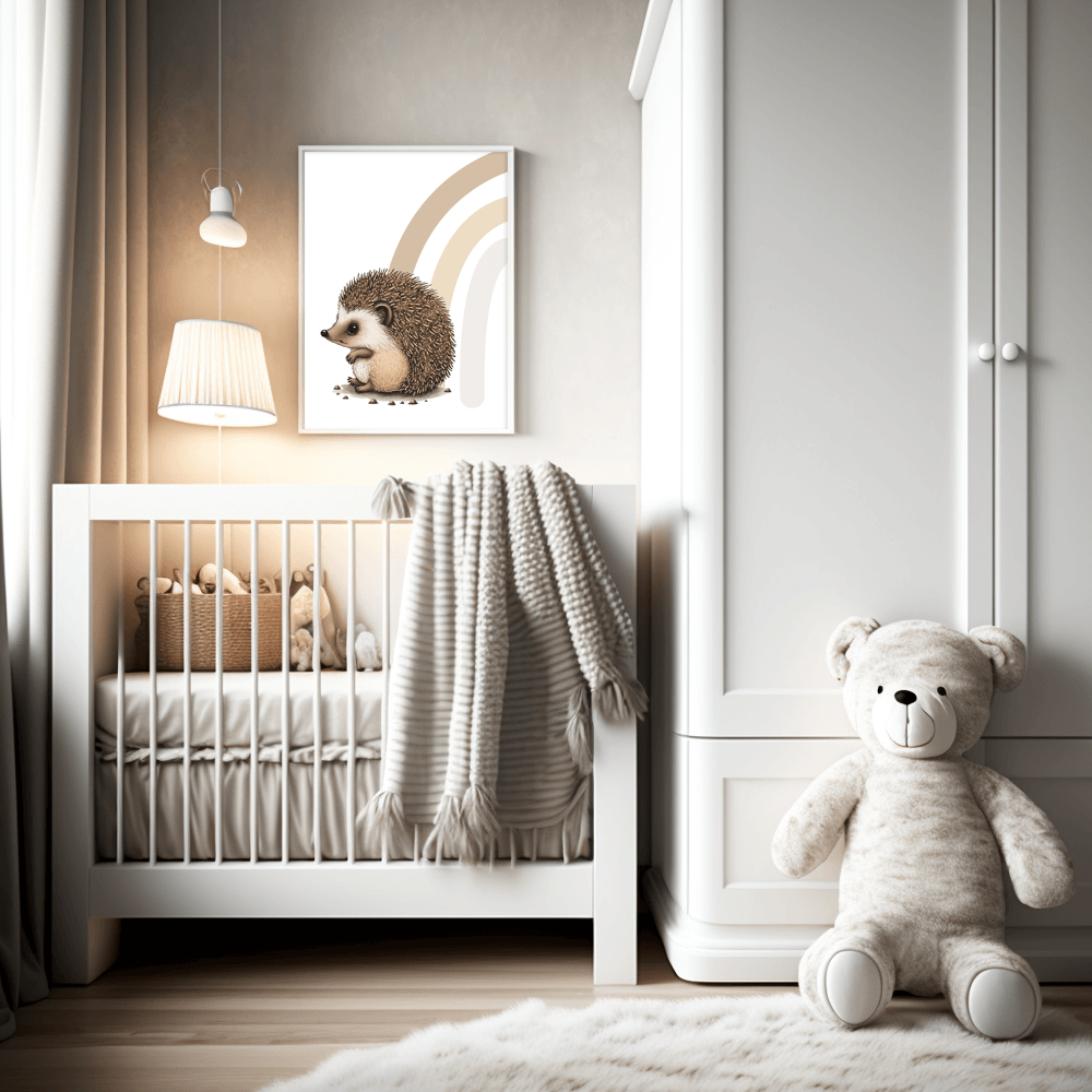 Meneer Egel, Kinderkamer Kunstdruk