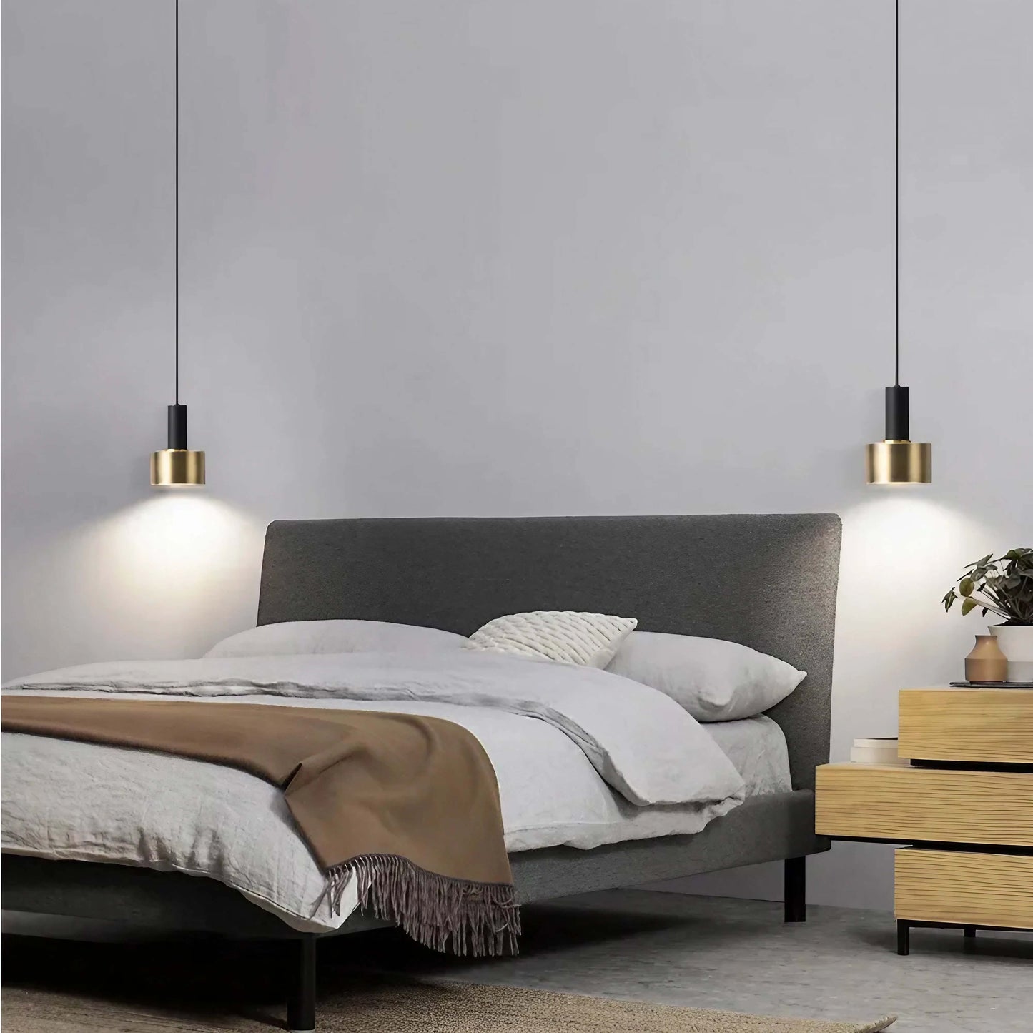 Luminária pendente modernista - 2 cores