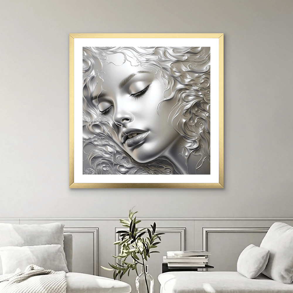 Impresión de arte abstracto etéreo (A)