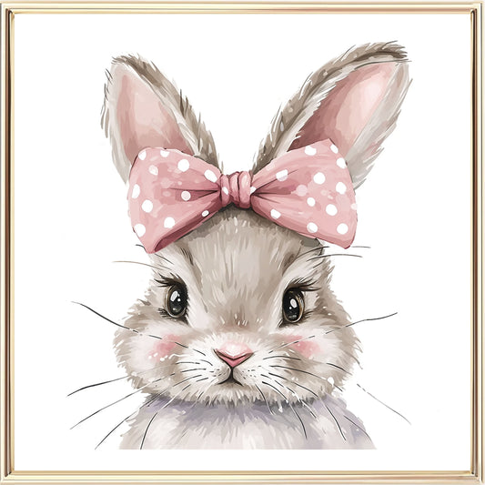 Watercolour Bunny Art Print