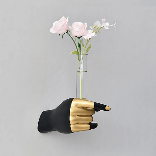 Quirky Hand Wall Vases - Jasmine and Jade Interiors