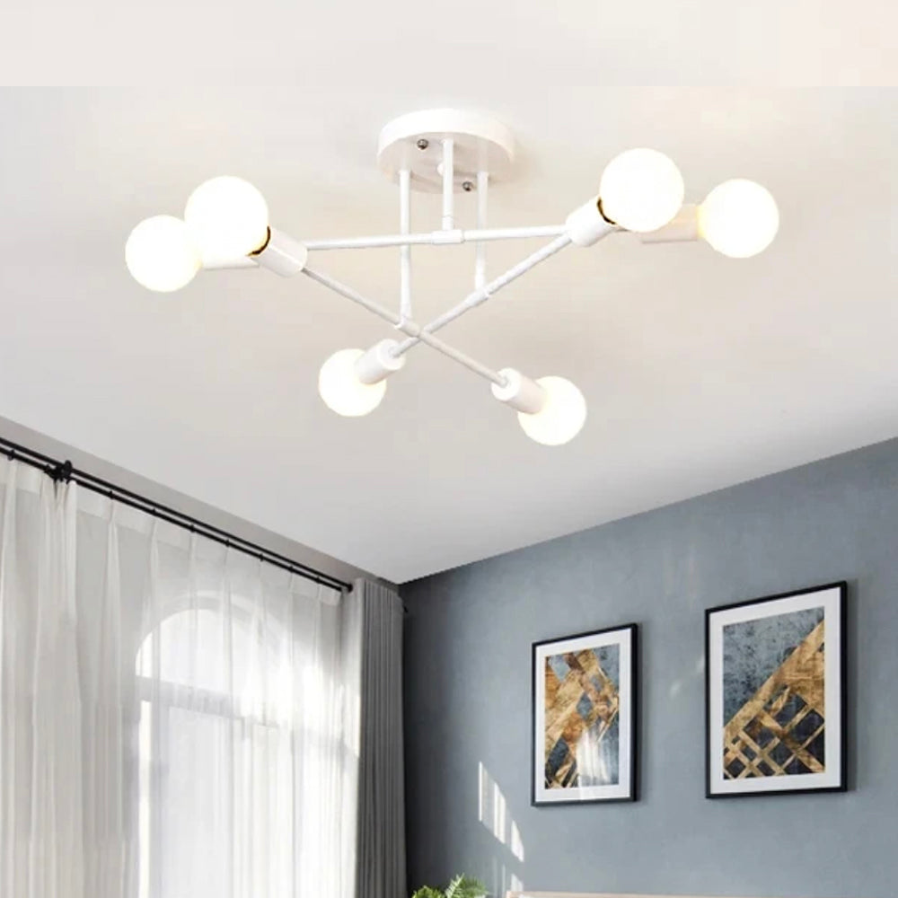 Luz de Teto Sputnik - 6 Cores