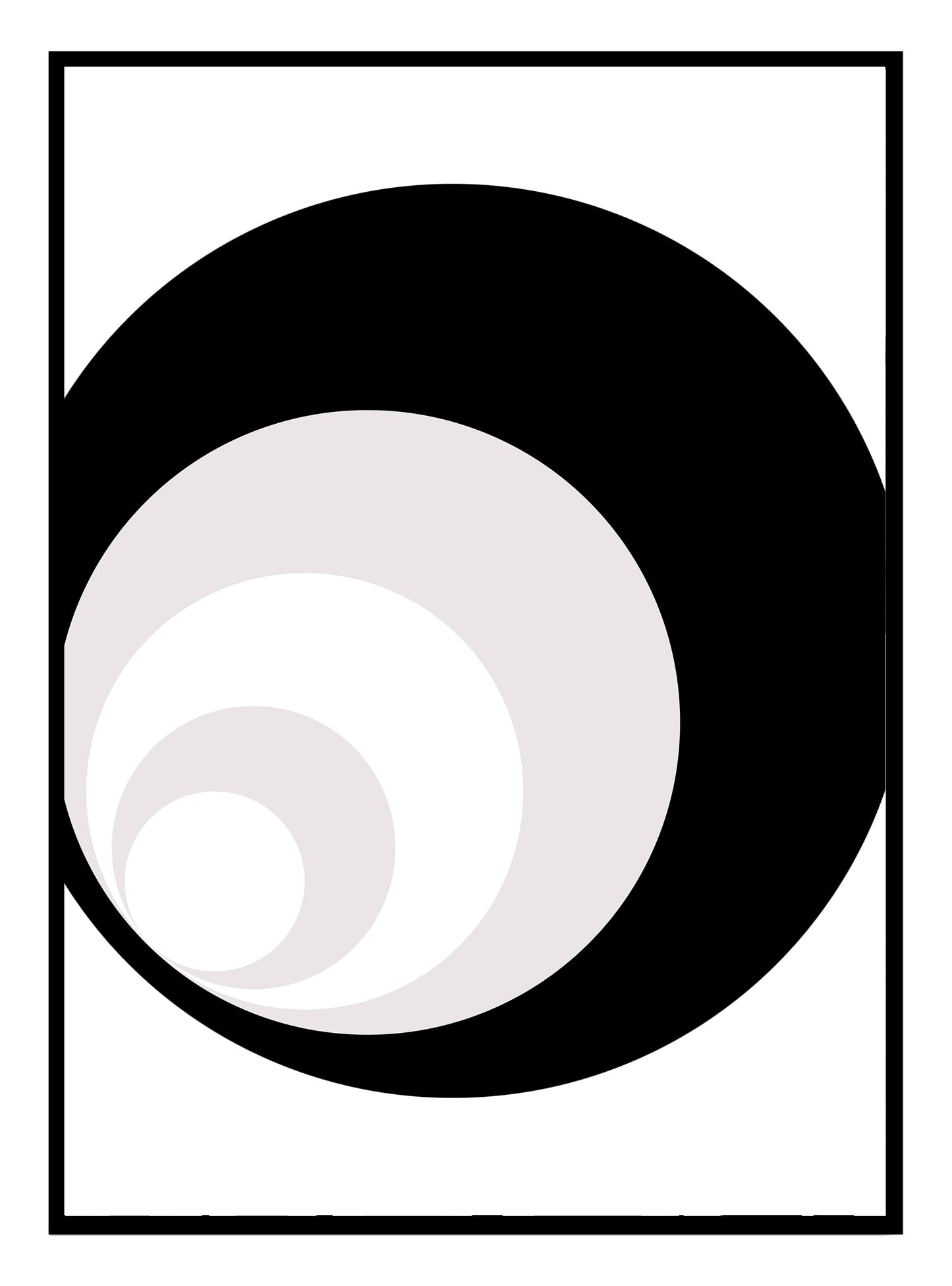 Concentric Circles Art Print - Jasmine and Jade Interiors