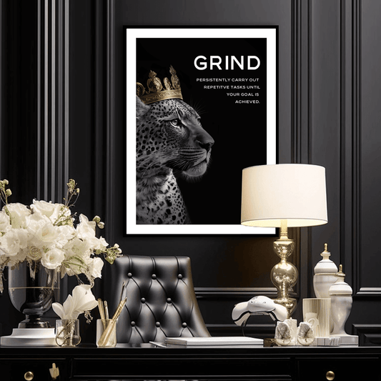Grind Art Print