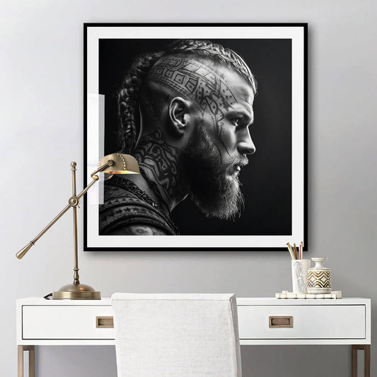Ragnar Lothbrok Viking Art Print (C)