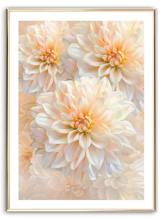 Dalia Flowers Art Print