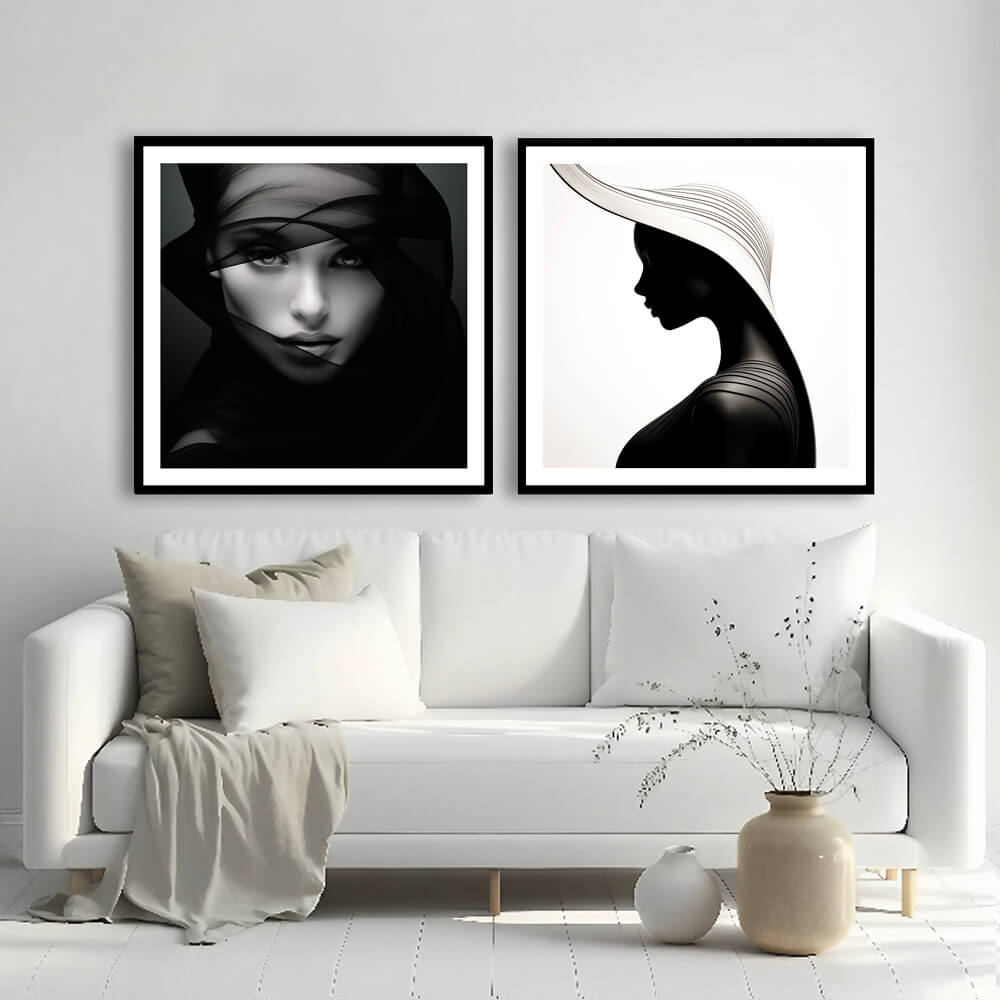 Silhouette Wall Art Print