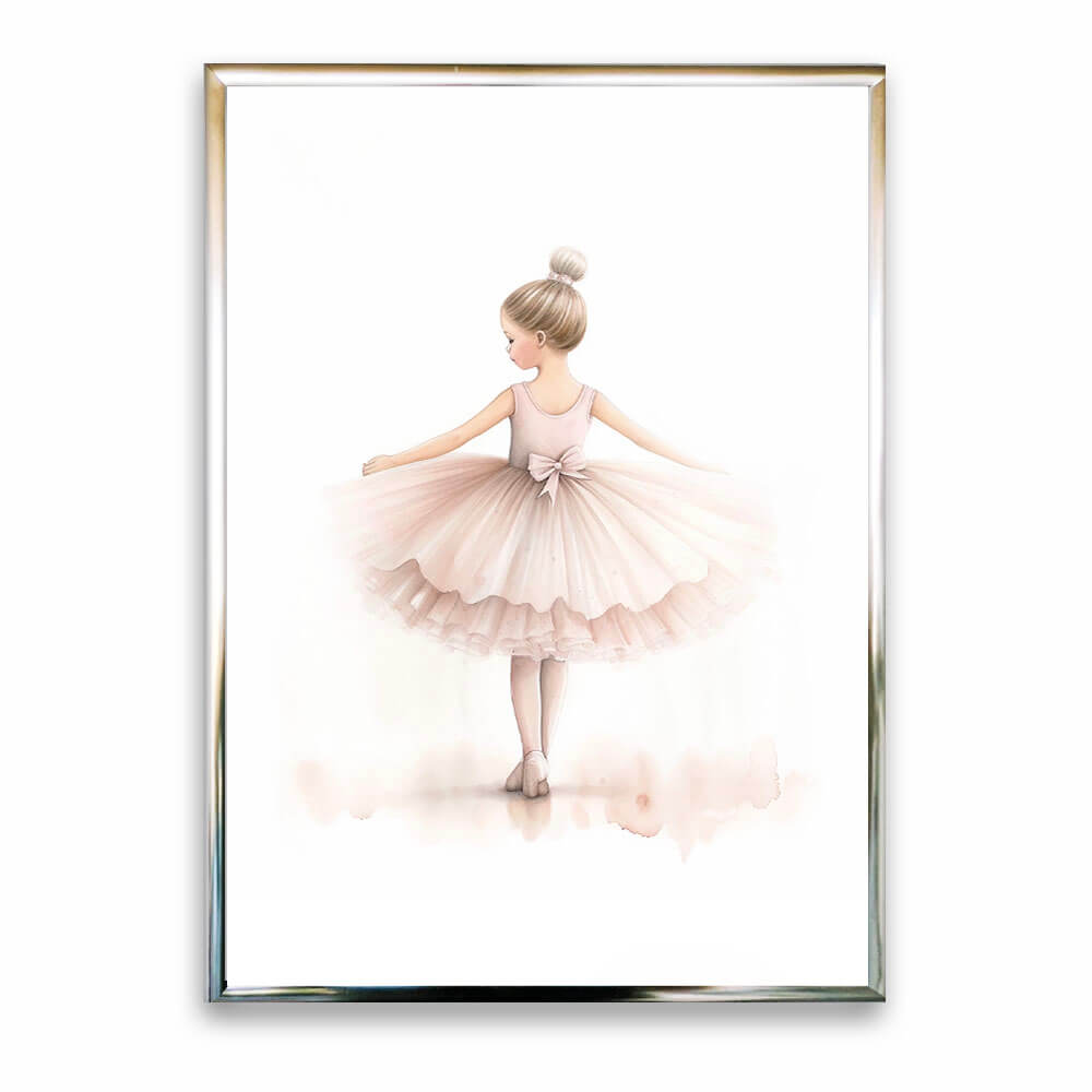 Pink Ballerina Art Print