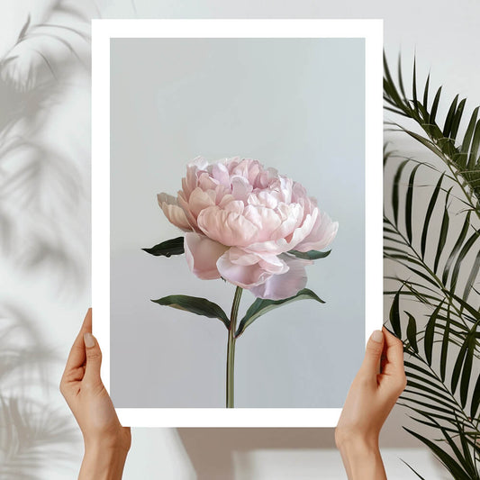 Baby Pink Peony Art Print