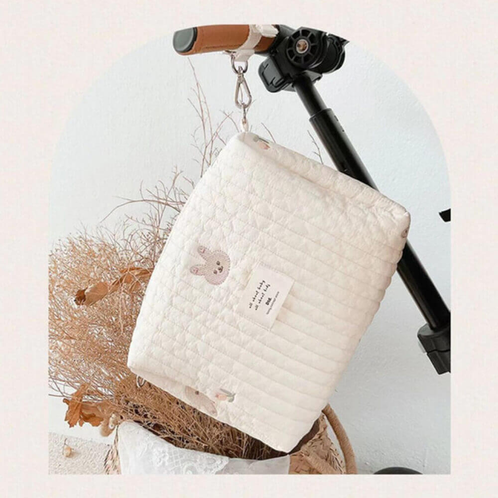 Maternity Baby Pram Bag Organiser, Nappy| Diaper Holder. nursery organiser