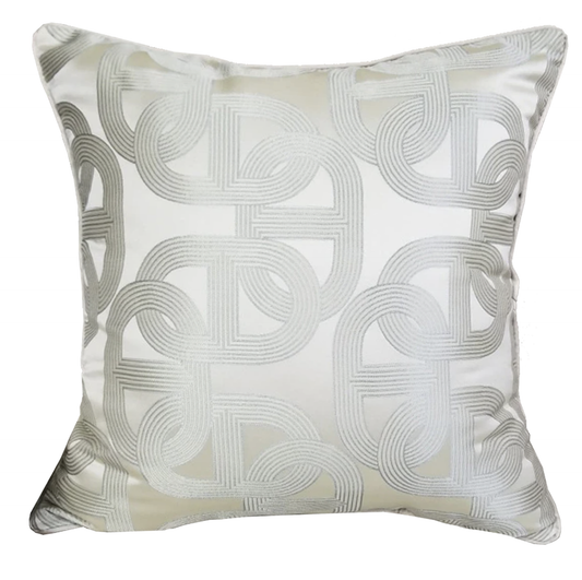 Luxury Geometric Cushions - 3 Colours - 45 x 45cm - Jasmine and Jade Interiors