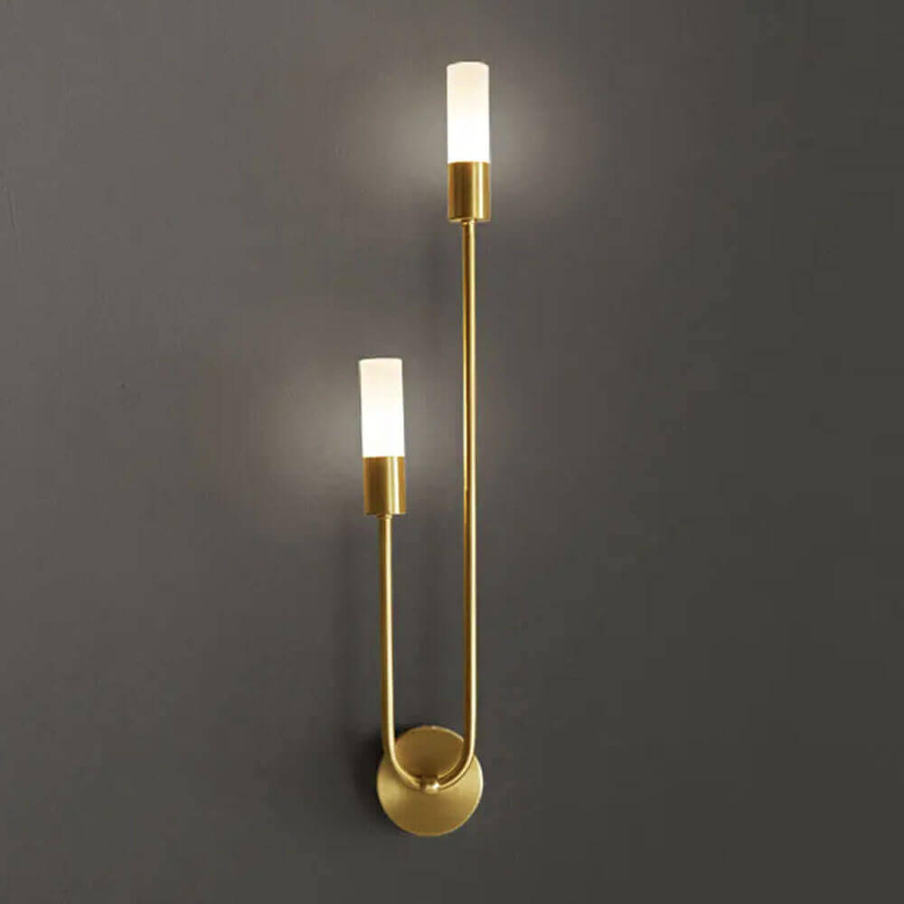Luna Double Wall Light - Gold