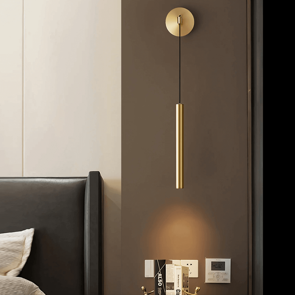Nordic Minimalist Wall Light - Gold