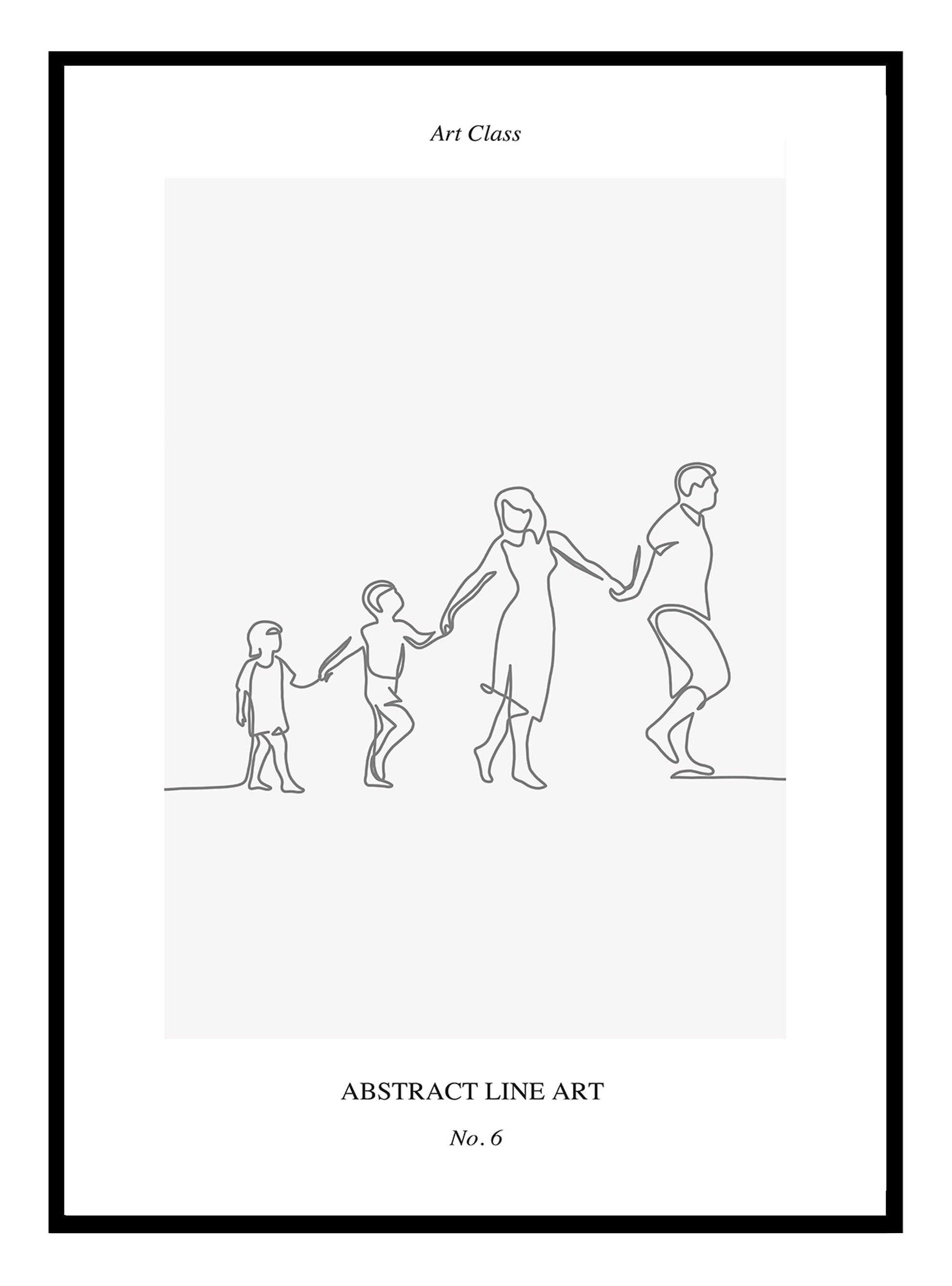 Our Family Art Print - Jasmine and Jade Interiors