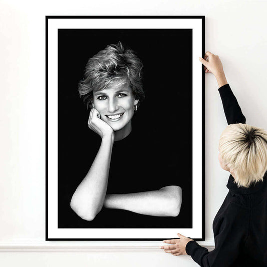 Princess Diana Wall Art Print -  Free Printable Art