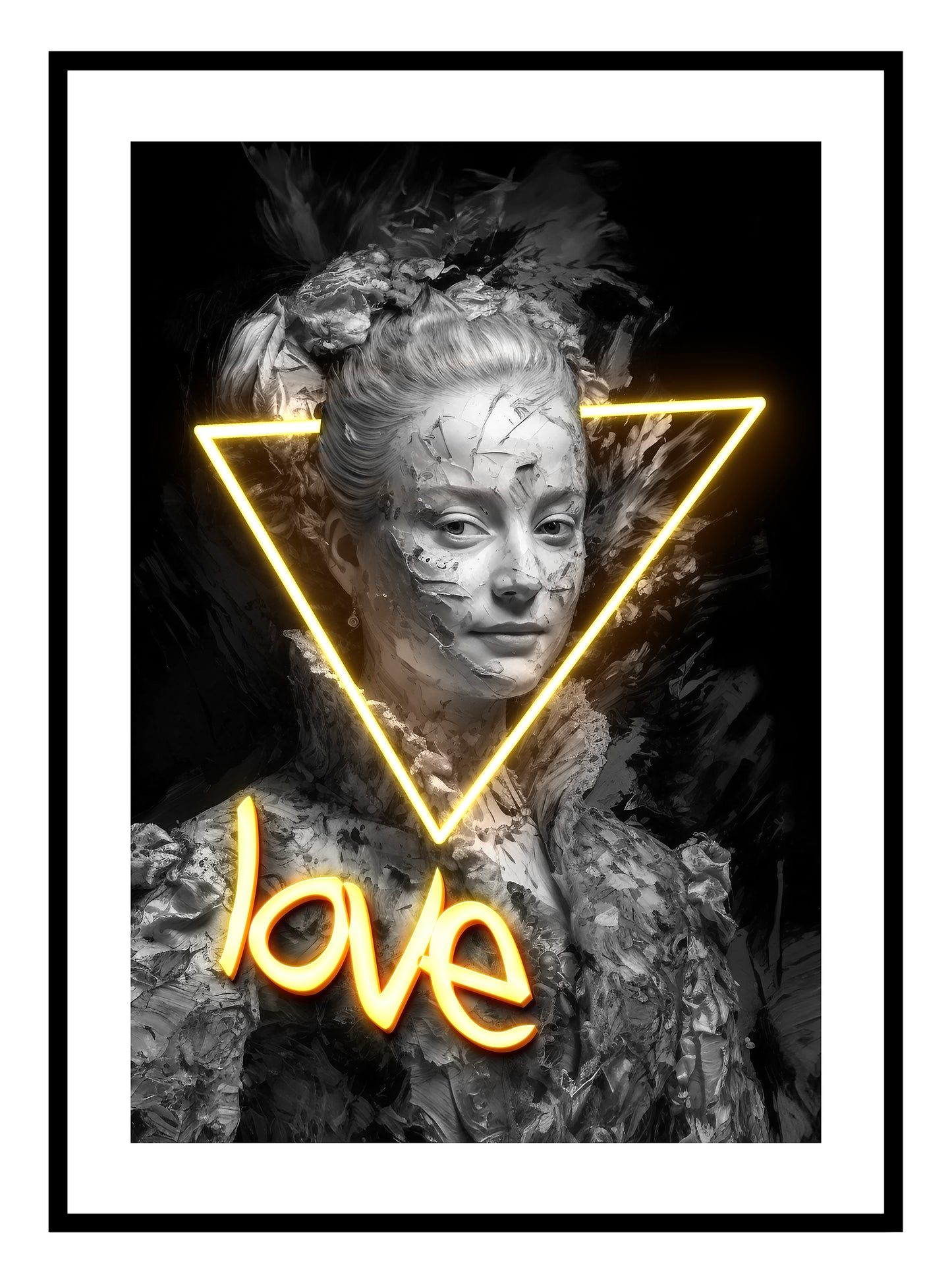 Love Neon Art Print