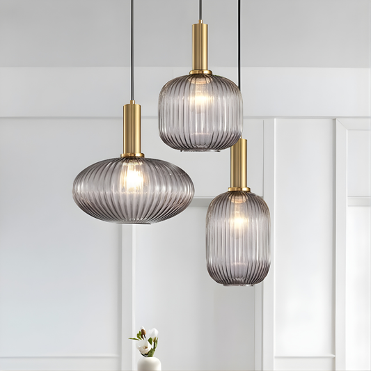 Nordic Colourful Glass Pendant Lights - 4 Colours
