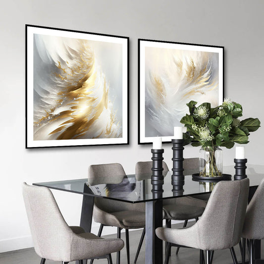 Soft Shades (1) Abstract Art Print