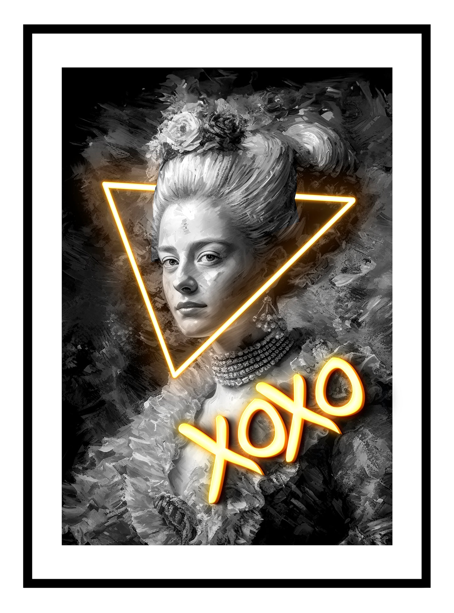 XOXO Neon Art Print