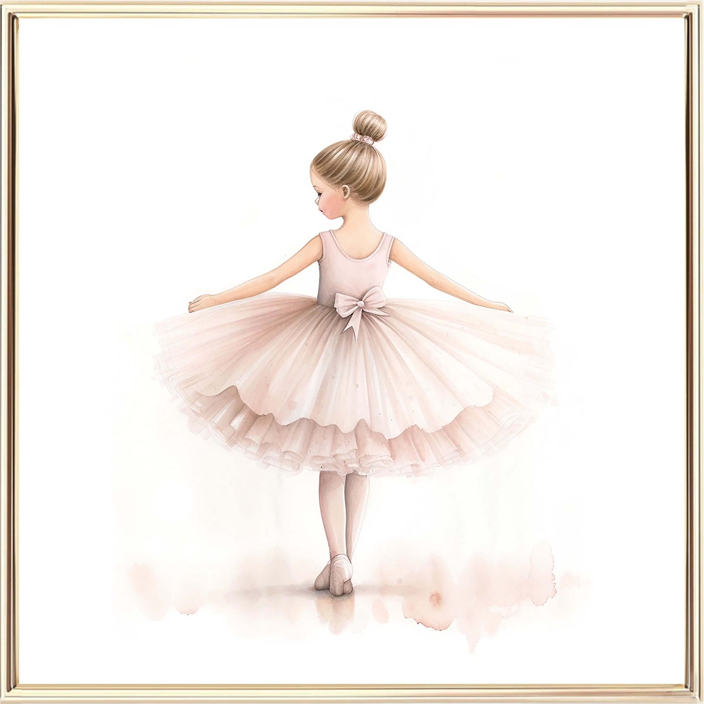 Pink Ballerina Art Print