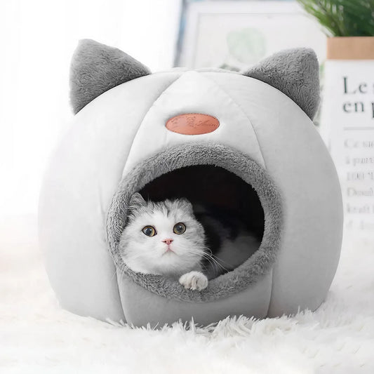 Плюшено уютно котешко легло - 3 размера