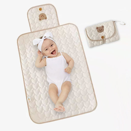Bertie Bear Portable Changing Mat