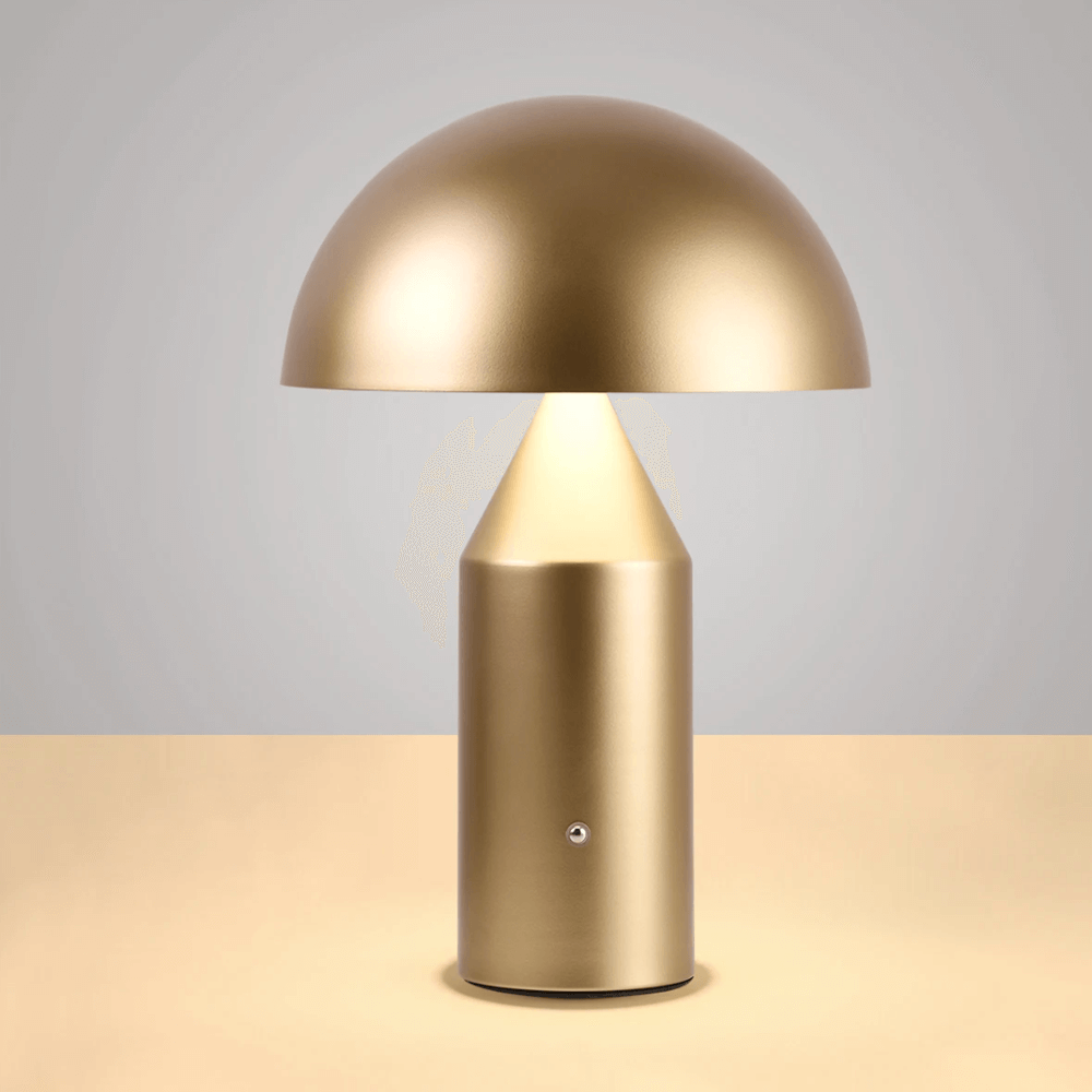 Lamp Bwrdd Madarch Ôl-Fodern - 3 Lliw