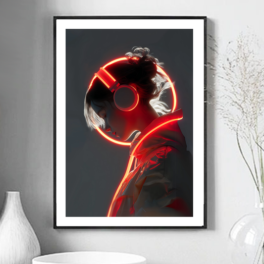 Expressions abstraites (B) Impression artistique