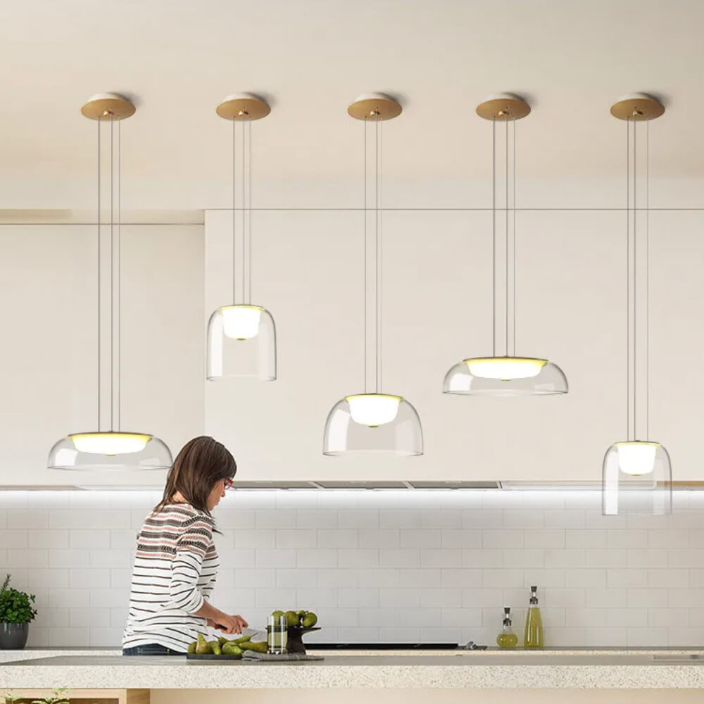 Scandi LED Ghost Pendant Liicht