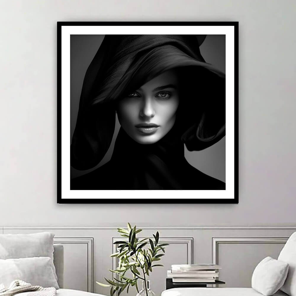 Couture Girl Wall Art Print