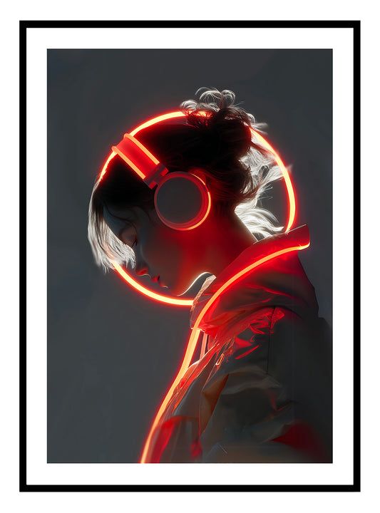 Expressions abstraites (B) Impression artistique