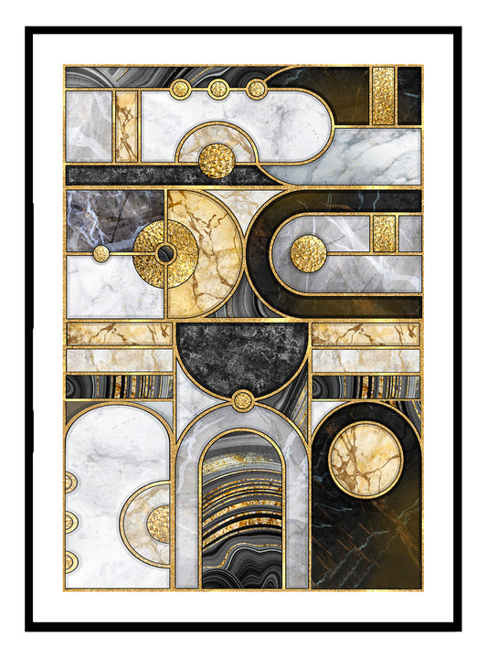 Marble Arches Art Print (A)