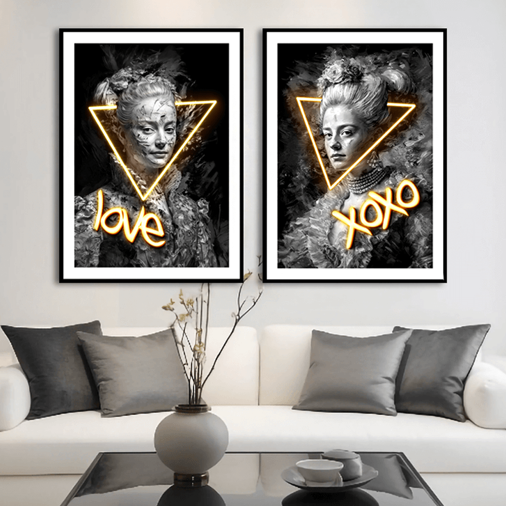 Love Neon Art Print