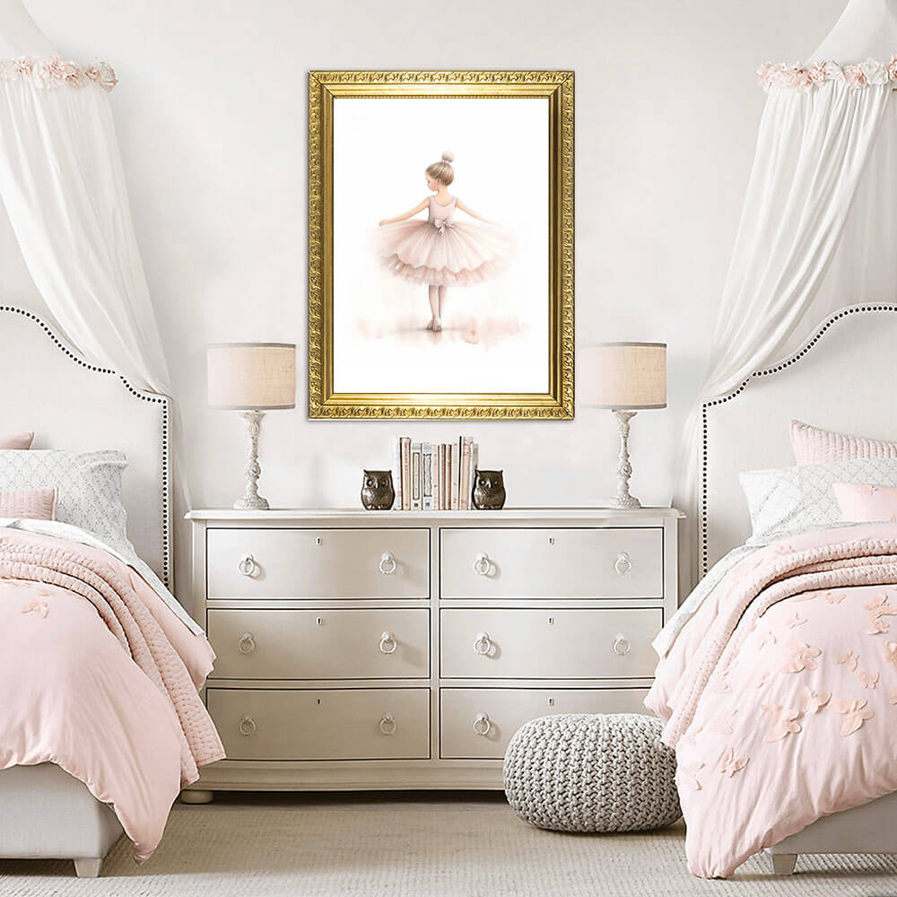 Pink Ballerina Art Print