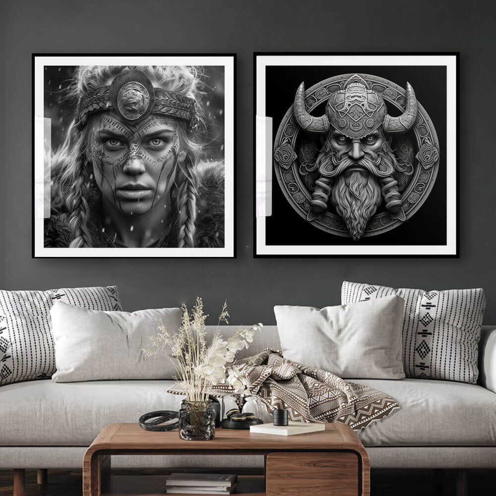 Viking Shield Art Print