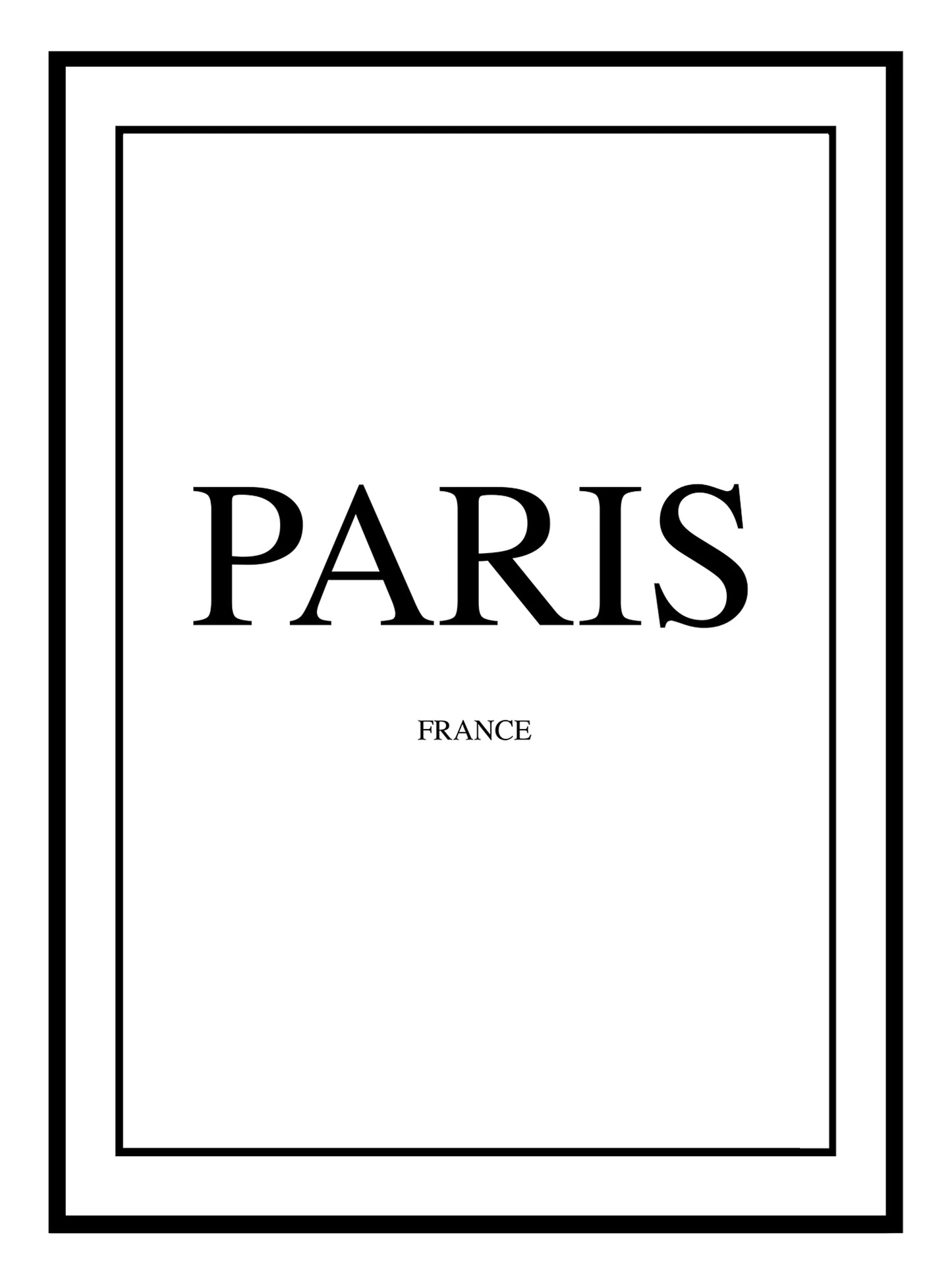 Paris, Frankrike konsttryck