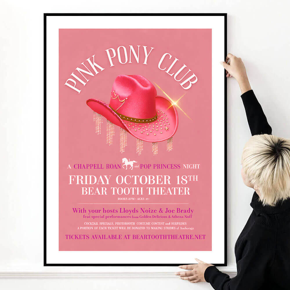 Pink Pony Club Art Print
