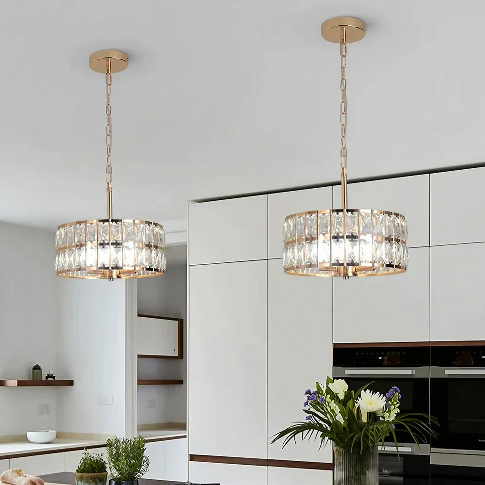 Lustre de Cristal - 3 Cores