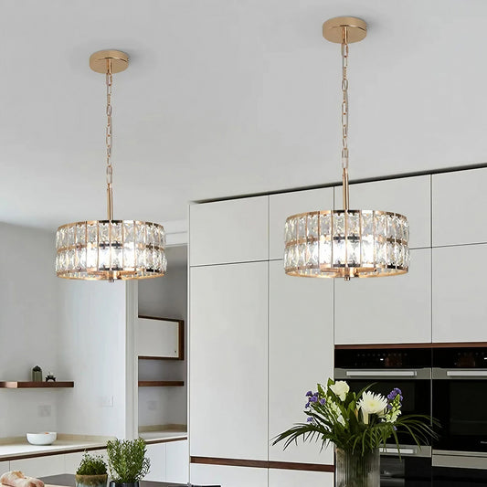 Lustre de Cristal - 3 Cores