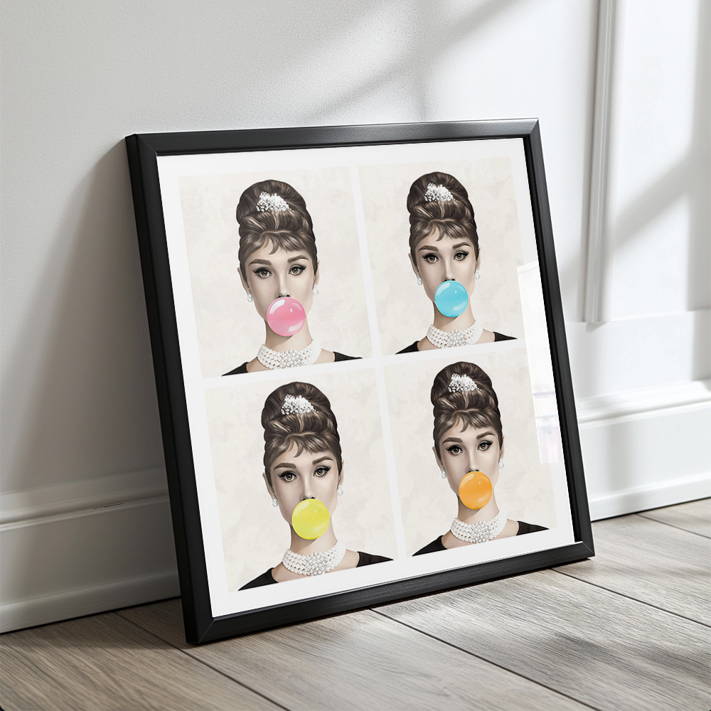 Audrey Hepburn Pop Art Print - Free Printable Art