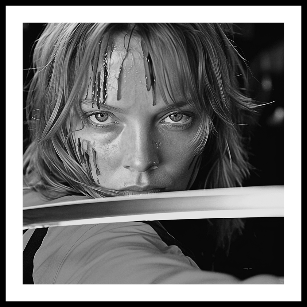 Uma (A) Kill Bill Kunstdruck