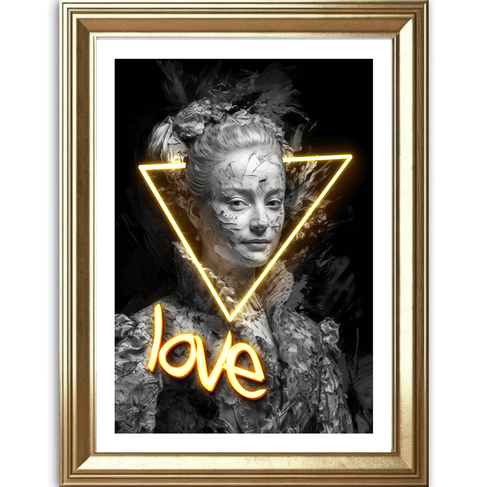 Love Neon Art Print