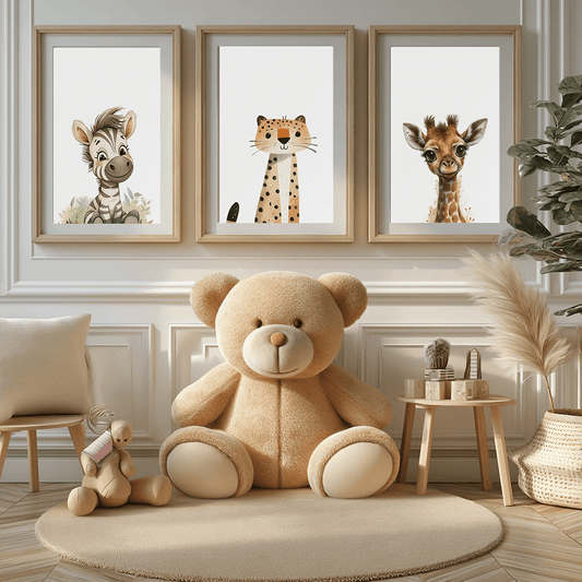 Spot the Cat, Nursery Art Print